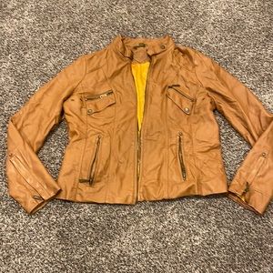JOUJOU jacket faux leather jacket XL